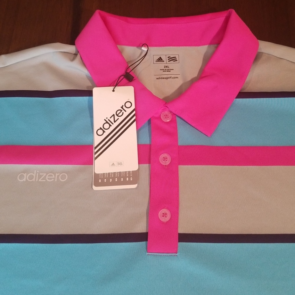 AdiZero Adidas Golf polo shirt XXL